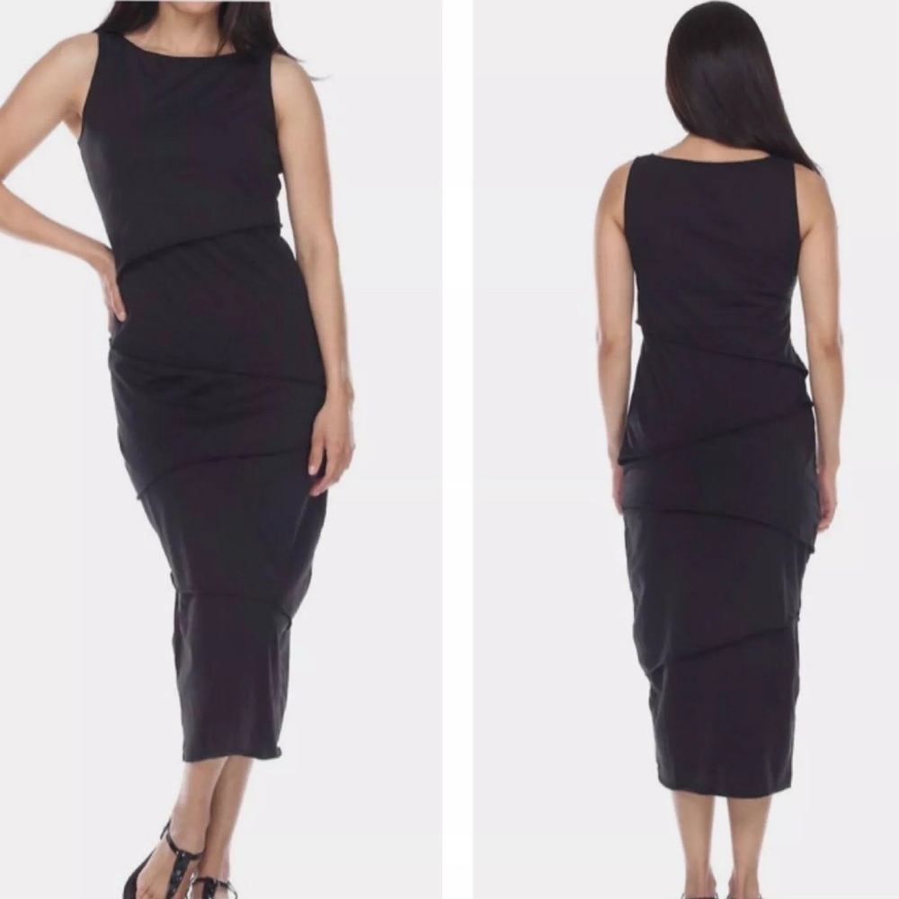 Neon Buddha Shanghai Knit Mummy Dress Bodycon Midi V30